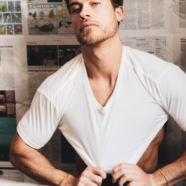 V-Neck Basic Tee